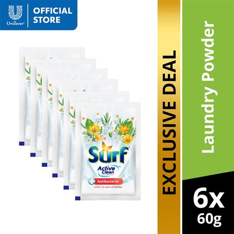 patalastas ng surf powder|Surf Antibacterial Laundry Powder Detergent 60G Sachet.